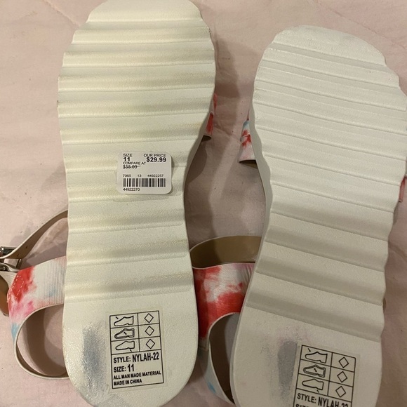 YOKI Cork Platform Sandals size 11 Style Nyla-22 (EF) - Picture 9 of 11